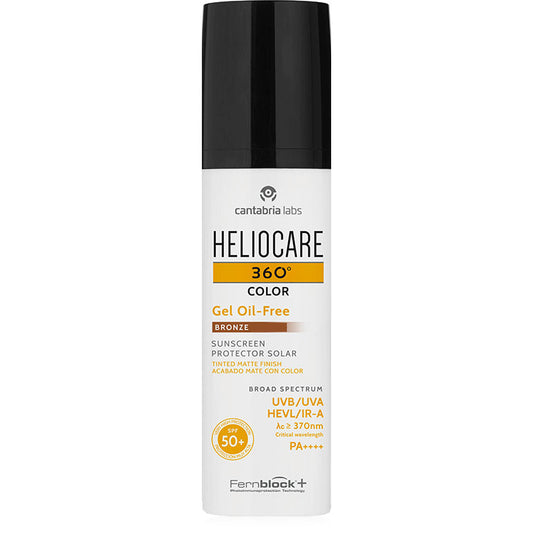 Heliocare 360° Color Gel Oil-Free SPF 50+ (Bronze) 50ml Skinstore